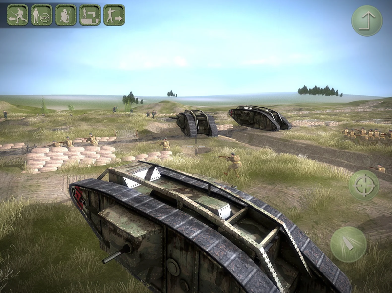 Battlefront Europe : WW۱ - عکس بازی موبایلی اندروید