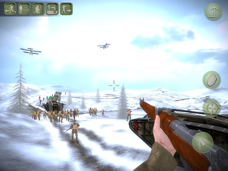 Battlefront Europe : WW۱ - عکس بازی موبایلی اندروید
