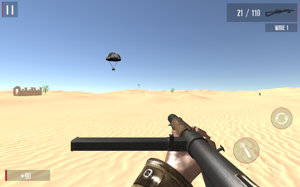Desert 1943 - WWII shooter - عکس بازی موبایلی اندروید