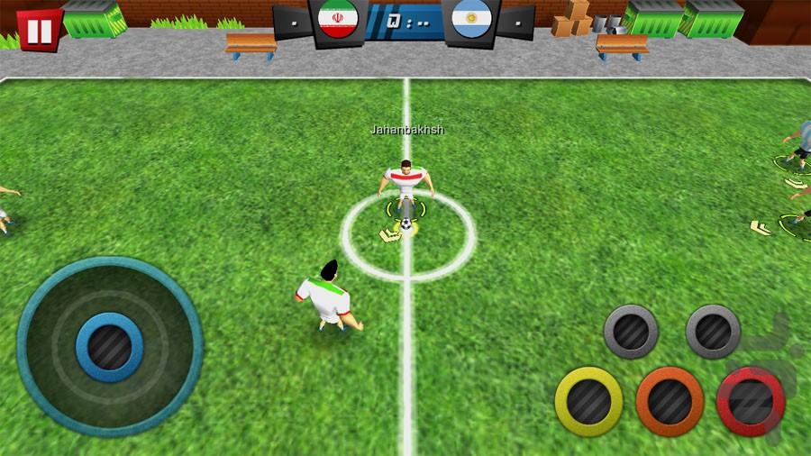 Ghetto Soccer - Gameplay image of android game