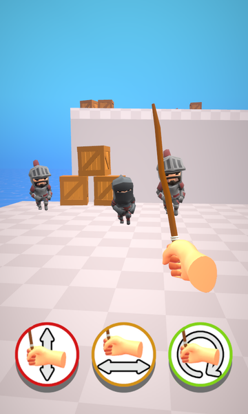 Magic Wand Fighter - Gameplay image of android game