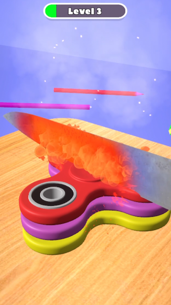 ASMR Red-Hot Knife 3D - Image screenshot of android app