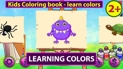 Kids Coloring book - learn colors - عکس برنامه موبایلی اندروید