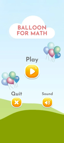 Balloon for Math - Gameplay image of android game