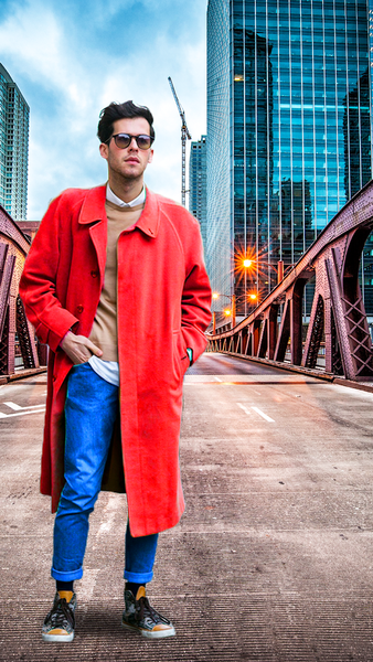 Men Street Fashion Photo Suit - عکس برنامه موبایلی اندروید