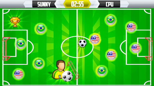 Brazil Vs Football Game 2022 - Gameplay image of android game