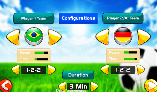 Brazil Vs Football Game 2022 - Gameplay image of android game
