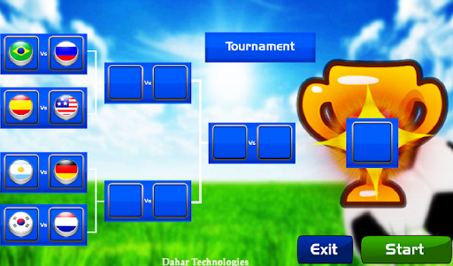 Brazil Vs Football Game 2022 - Gameplay image of android game