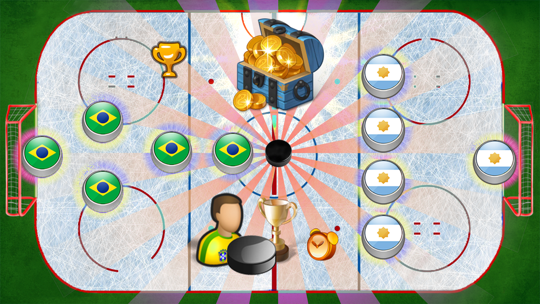 Ice Hockey Stars - Gameplay image of android game