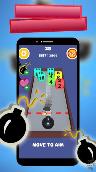 Cube Merge - Gameplay image of android game