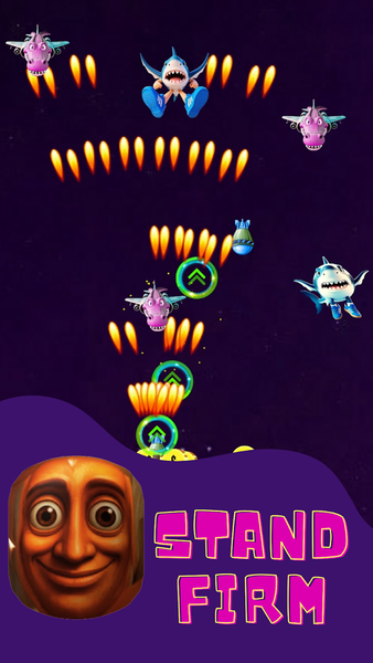 Brainrot Invaders - Gameplay image of android game
