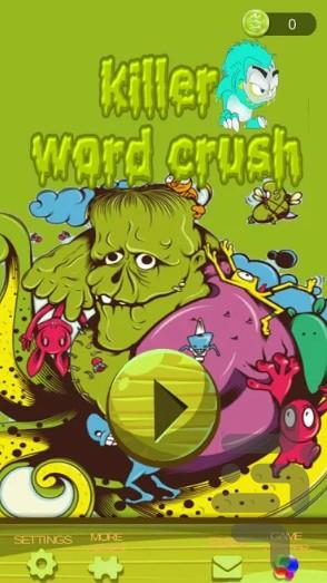 Killer Word Crush - Gameplay image of android game