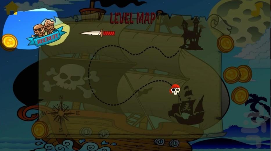 Pirate Battle War - عکس بازی موبایلی اندروید