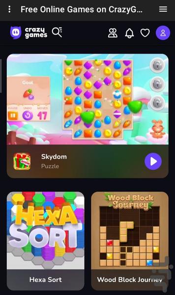 کرازی گیم(بازیهایجذابآنلاین) - عکس بازی موبایلی اندروید