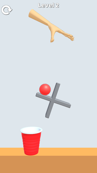 Ball vs Cup - Gameplay image of android game