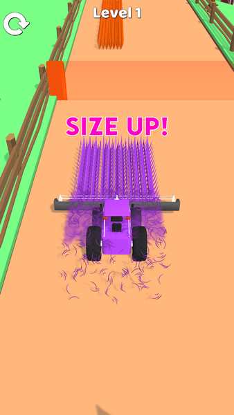 Grass Harvest - ASMR Cutting - Gameplay image of android game