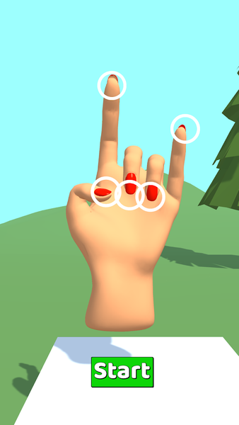Ring Stack 3D - Gameplay image of android game