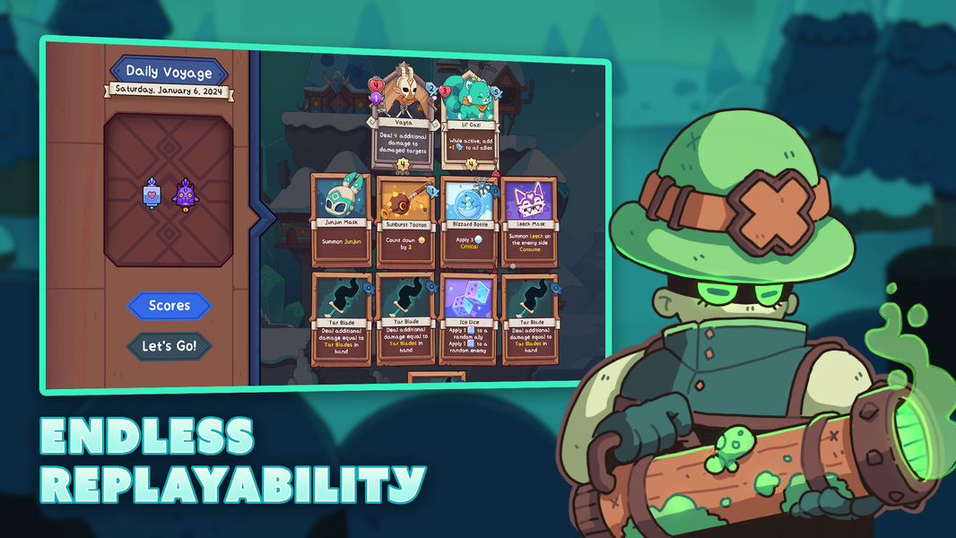 Wildfrost - Gameplay image of android game