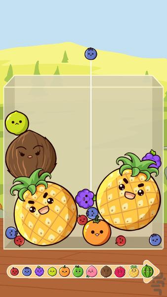Melon - Fruit Merge Puzzle - Gameplay image of android game