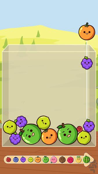 Melon - Fruit Merge Puzzle - Gameplay image of android game