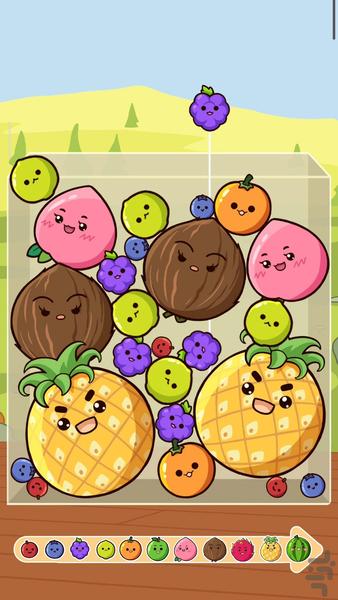 ‏‏‏‏هندونه - مرج پازل میوه‌ای - Gameplay image of android game