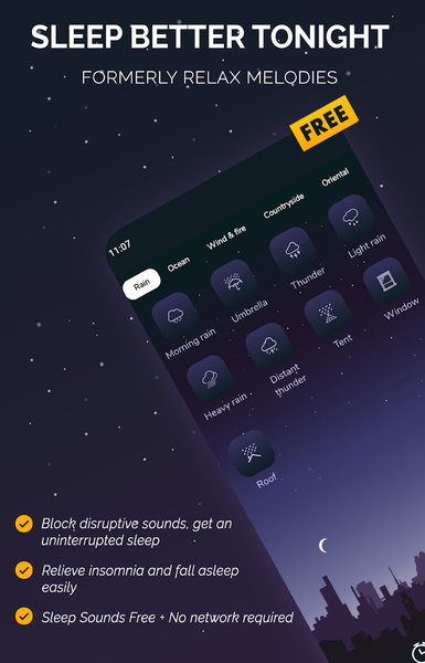 Deep Sleep Music: Sleep Sounds - Image screenshot of android app