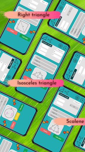 Geometry solver & Trig solver - Image screenshot of android app