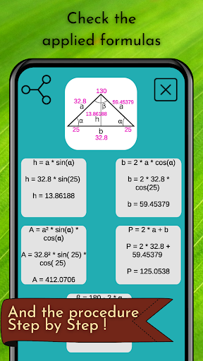 Geometry solver & Trig solver - عکس برنامه موبایلی اندروید