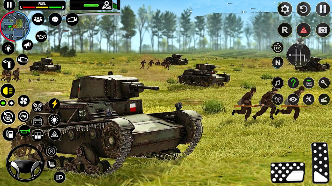 US Army Truck Games 2023 - Gameplay image of android game