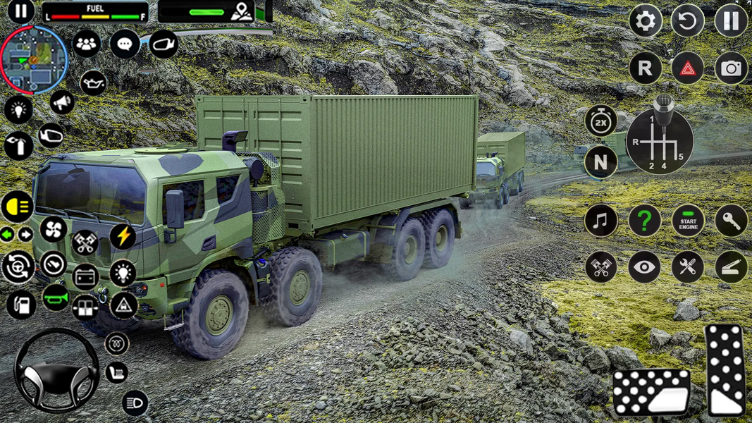 US Army Truck Games ۲۰۲۳ - عکس بازی موبایلی اندروید
