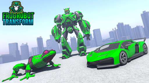 Frog Robot Car Game: Robot Transforming Games - Image screenshot of android app