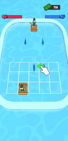 Merge Sharks - Gameplay image of android game