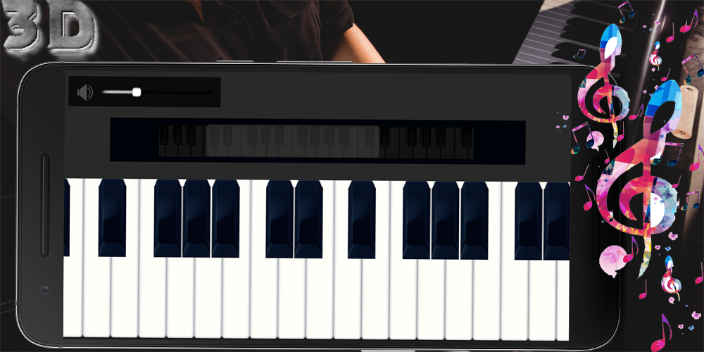 Real Keyboard Piano - Gameplay image of android game