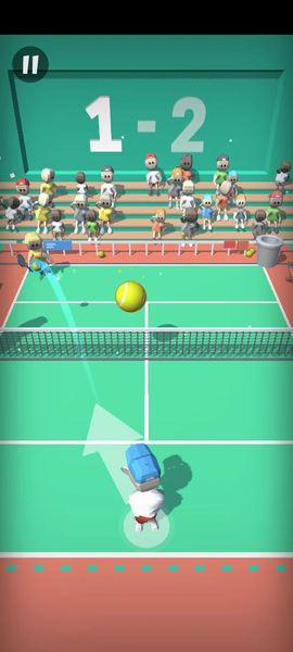 Tennis Game - عکس بازی موبایلی اندروید