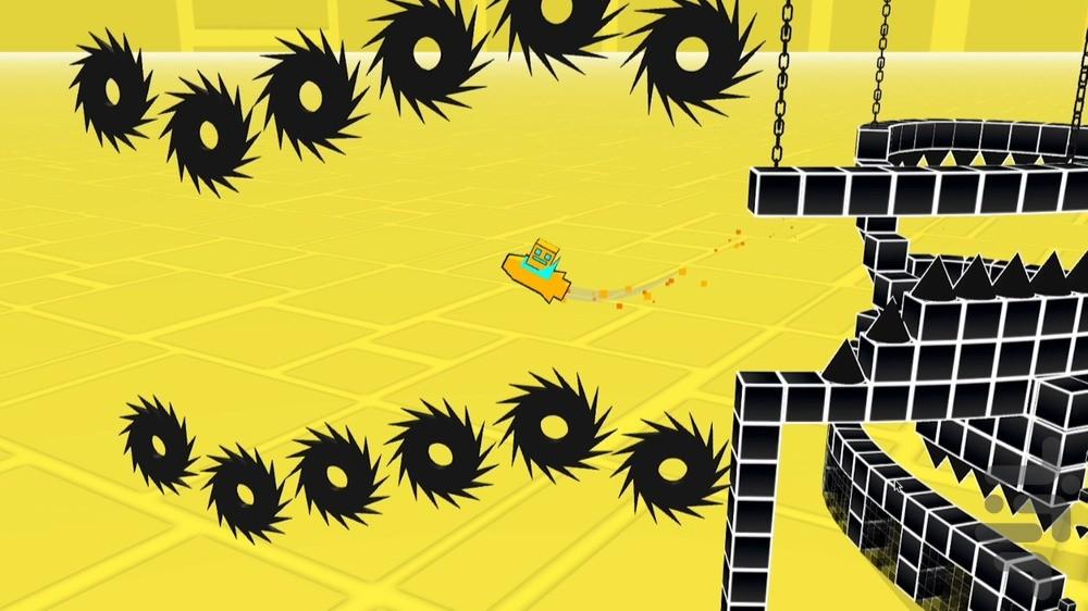 Geometry Dash 3D - Gameplay image of android game