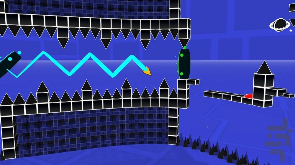 Geometry Dash 3D - Gameplay image of android game