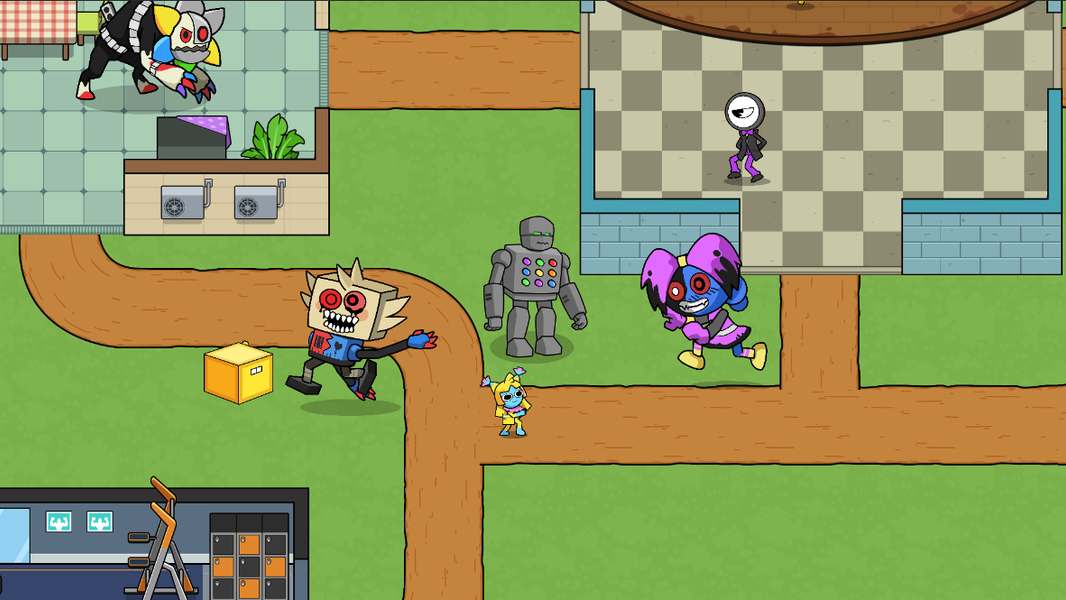 Dendys World: Survival Game - Gameplay image of android game