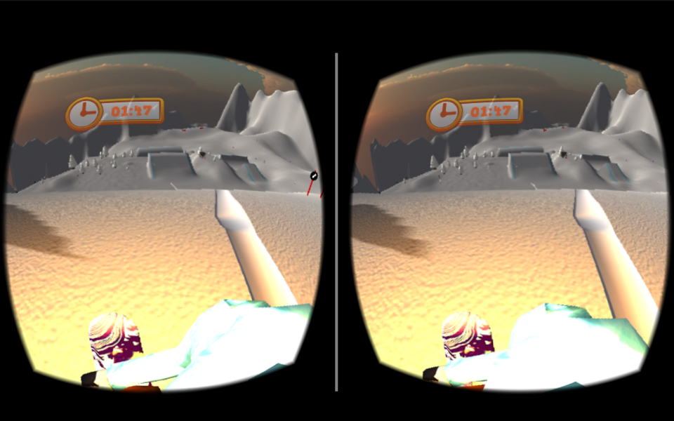 Mad Snowboarding VR - Image screenshot of android app