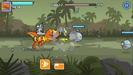 CyberDino: T-Rex vs Robots - عکس برنامه موبایلی اندروید
