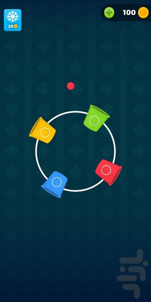 Ball And Bucket - Gameplay image of android game