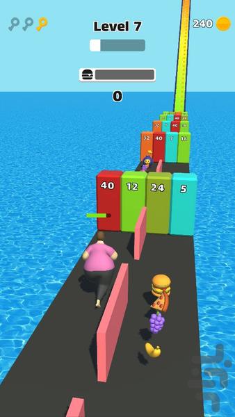 Mr Fat - Gameplay image of android game