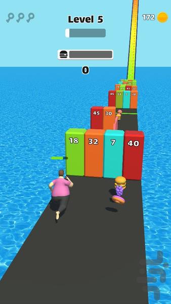 Mr Fat - Gameplay image of android game