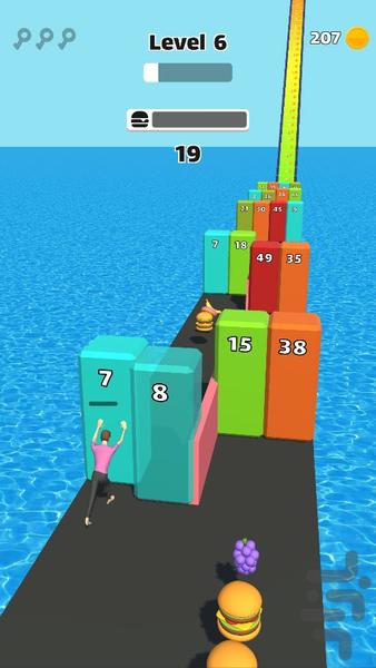 Mr Fat - Gameplay image of android game