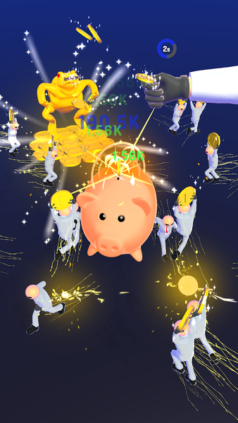 Piggy: Clicker game. Get rich! - Gameplay image of android game