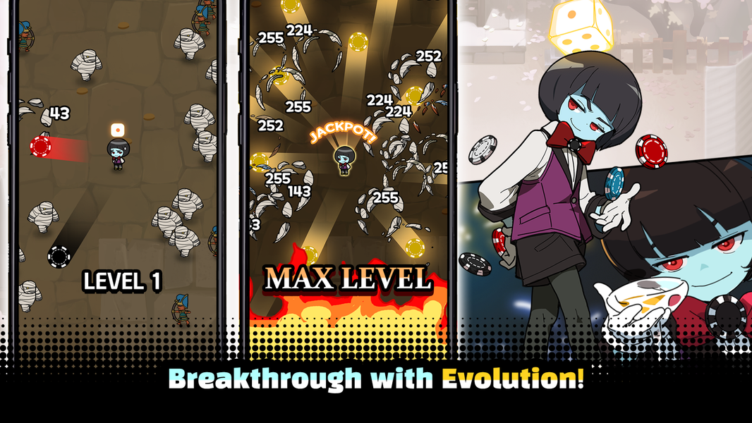 HungryAliens - Gameplay image of android game