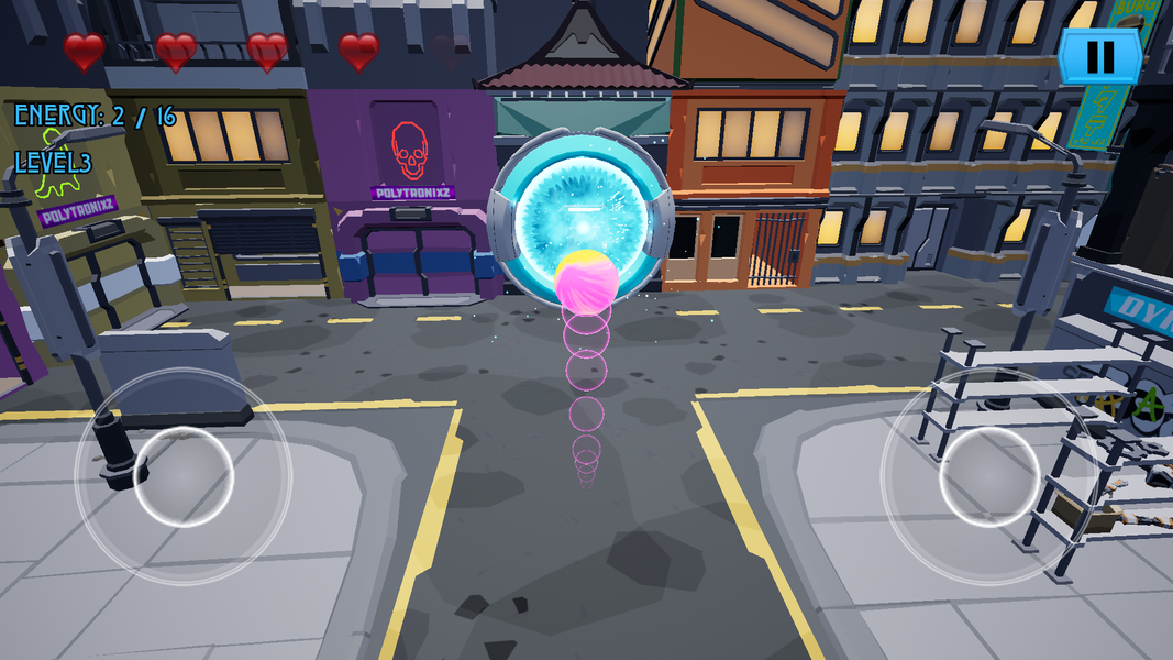 ParaBall: Ball Balance - Gameplay image of android game