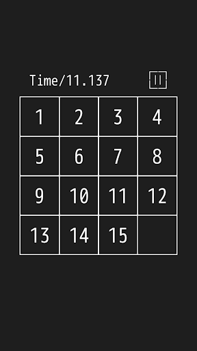 Slide Puzzle -۱۵の数字- - عکس برنامه موبایلی اندروید