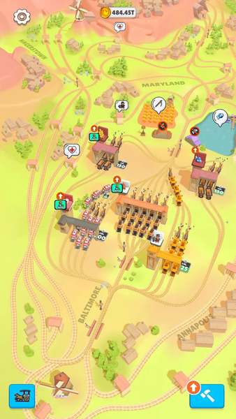 Rail Master Tycoon: Idle Train - عکس بازی موبایلی اندروید