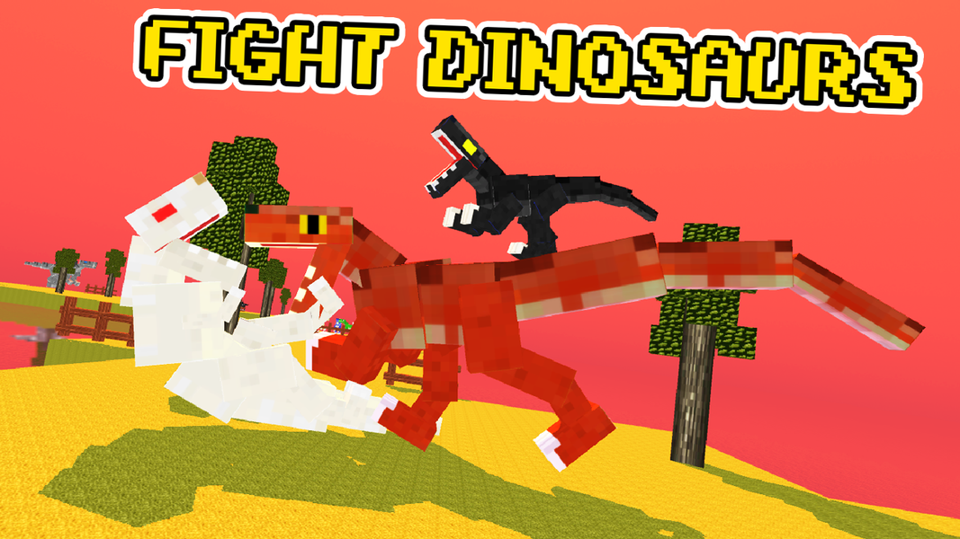 Blocky Titan Raptor Assault - عکس بازی موبایلی اندروید