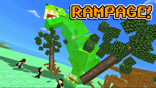 Blocky Dino Park T-Rex Rampage - APK Download for Android